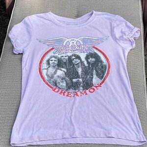 Recycled Karma Lavender Graphic Tee